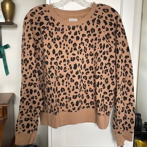 J.Crew leopard sweater